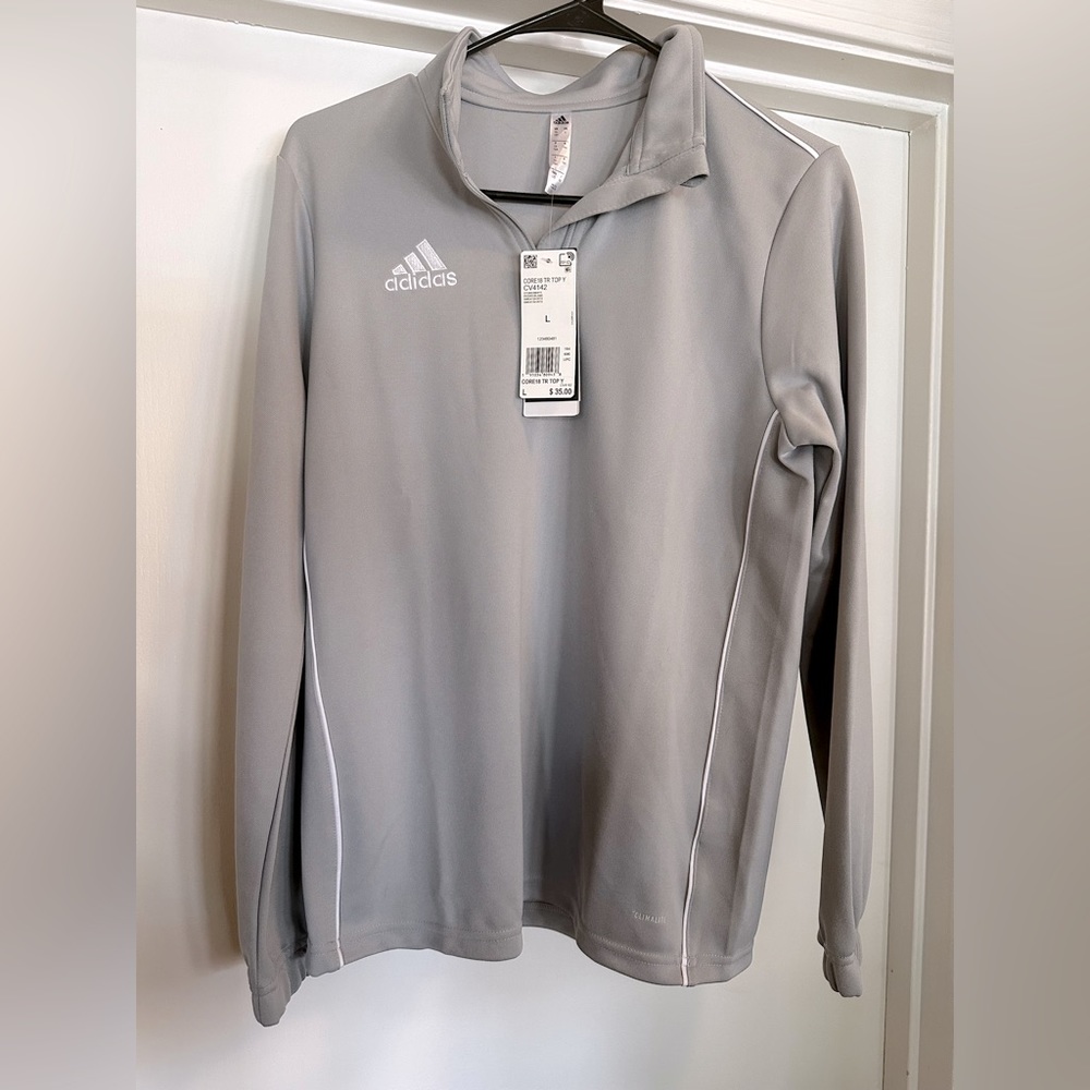 NWT Adidas Core 18 Training Lightweight Pullover